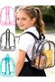 Rucsac, transparent/roz - 2