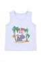 Holiday Print Baby Boy Tank Top Shorts Summer Set 3521 - 3