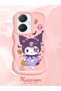 Vivo Y27 Compatible Case Camera Protector Pink Silicone Couple Phone Case Cartoon Pattern - 2