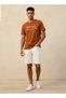 Men Slim Fit Crew Neck Short Sleeves Printed T-shirt - 3
