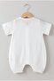 Baby Boy Barbatöz Muslin Fabric Palm Pattern Jumpsuit - 3
