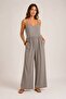 Drawstring Pocketed Overalls