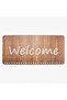 Wooden Door Decoration with Macrome Base