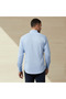 Men Slim Fit Collared Textured Long Sleeves Shirt - 3
