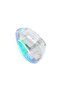 Vertical 4800 DPI Transparent Wireless Mouse
