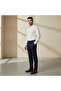 Men Slim Fit Collared Textured Long Sleeves Shirt - 2