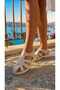 Women's Suede Cage Sandals - 2