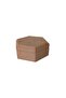 صندوق سداسي مسطح من MDF قابل للطلاء وللديكور - 3
