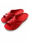 Belix Vera Red Genuine Leather Women's Daily Slippers - 4