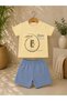 Baby Boy 3-Piece Summer Shorts Set Cotton 6-24 Months - 4