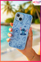 Baby Blue Stitch Sweet Freakery Pattern Silicone Case for Samsung Galaxy A50 - 2