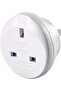 3 pack Go Travel UK to Japan & USA Compact Travel Adapter, Universal UK Plug Adapter for Japan & USA, Portable Power Plug Converter for Smartphones, Laptops & Travel Accessories - 2