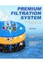 Cat Water Fountain 1.8L, Cat Fountain with 1 Filter, 3 Water Speed Settings and Faucet, Automa - 3