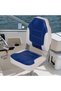 Pack of 2 High-Back Folding Boat Seats – Thick, Water-Resistant Cushions and Stainless Steel Screws – Ideal for Fishing and Boating on Pontoon or Speedboats - 3