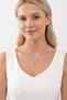 Key Model Zircon Stone Silver Color Stainless Steel Women's Necklace - 2