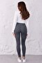 3-Pack Advantage Package Women's No-Show Extra Flexible High Waist Ribbed Leggings - 6