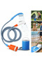 Portable Outdoor Camping Shower Pump Kit with Rechargeable Power - 2