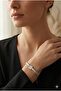 Silver Color Steel Waterway Bracelet - 3