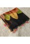 Handmade Needlework Writing, Scarf, Yemeni, Mevlit Cover, Head Cover, 4 Sides Embroidered, 100% Cotton, 100*100cm - 5