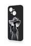 Tecno Spark Go1 Compatible Lady Patterned Silicone Case - 4