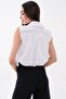 Women's Sleeveless Shirt with Six Rubber Details 260603 - - 5