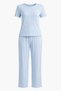 Blue Camisole Cotton Soft Pajama Set