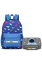 - Backpack with lunch box combo.