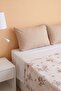 Mustard Wildflower Patterned Double Printed Pique & Bedspread 200X230 cm - 6