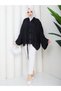 Casual Kimono Tunic with Tie Detail - 5