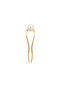 Gold Metal Pearl Hair Clip