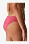 Women Easy Lace Shape Brazilian Fuchsia Briefs - 2