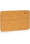 Avenika Store 3-in-1 Bamboo Cutting Board: Chopping Board, Cutting Ruler, and Tray Function - 3