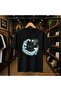 Life Is Printed 100% Cotton Oversize Loose Regular Fit Crew Neck T-Shirt