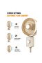 8-Inch Extendable Floor Fan with Adjustable Height, 3 Speed Settings, Wide Oscillation, 35W - 5