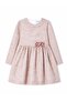 Girl's Knitted Dress 2-10 Years Old Pink