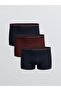 Large Size Standard Fit Cotton Flexible Men's Boxer 3-Pack (S6) - 2