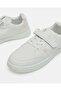 Senior Girls White Embroidered Sneakers - 3