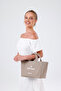 The Brugge 100% Cotton Waxed Canvas Tote Bag with Removable Strap and Pocket - 5