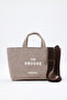 The Brugge 100% Cotton Waxed Canvas Tote Bag with Removable Strap and Pocket