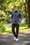 New Season Men's Ribbed Tracksuit Set, Smoked - 2
