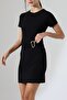 Women's Sandy Buckle Draped Mini Dress - 5