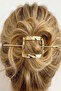 Gold Color Metal Knob Buckle - 2