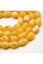 Kaliningrad Amber Rosary 66 Beads 9.5x13mm Butterscotch Oval Prayer Beads 38.5g Burgundy Silk Tassel - 5