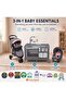 حزمة EZ Rest Playard ونظام السفر Skyline 35 ثلاثة في واحد