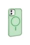 iPhone 12 Pro Case Magsafe Supported Camera Raised Silicone Matte Anti-Fingerprint Senk - 3