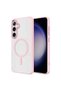 Galaxy S24 Case Magsafe Transparent Back Face Camera Raised Silicone Vrdr - 4