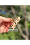 Luxurious Pearlescent Gold Metal Pearlescent Light Powder Pink Sea Star Clasp Buckle - 4