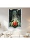 Lord of the Rings Saruman Wall Covering Wall Tapestry First Quality Satin Fabric Poster - 2