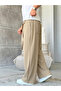 Ottoman Fabric Tipilli Wide Leg Trousers - Black - 2
