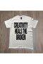 Creativity Heals Broken Printed Unisex Oversize T-Shirt